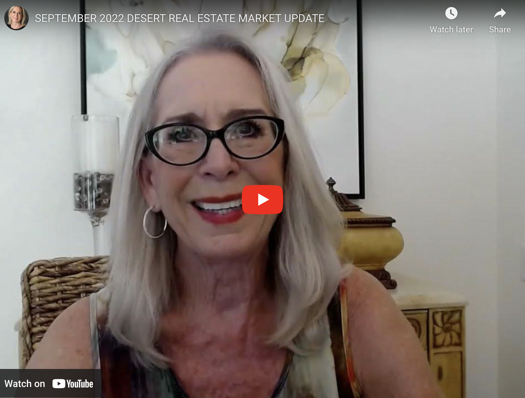 SEPTEMBER 2022 DESERT REAL ESTATE MARKET UPDATE
