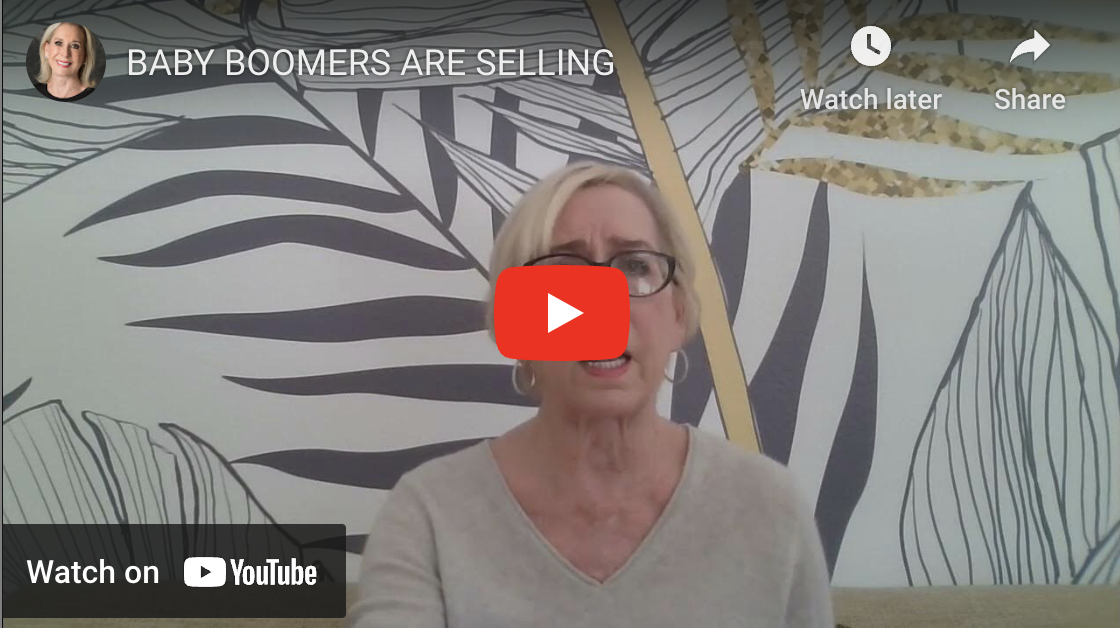 BABY BOOMERS ARE SELLING