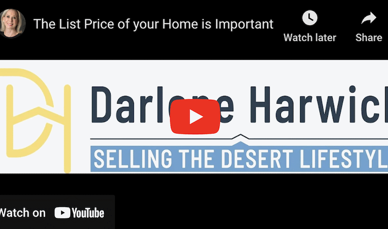 The List Price of your Home is Important