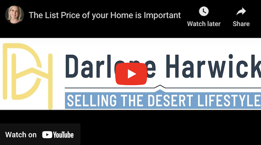 The List Price of Your Home is Important